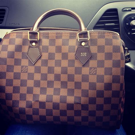 lv bag with initials